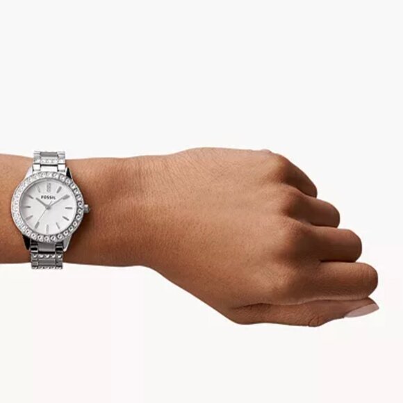 NEW in the Box Fossil Jesse Three-Hand Stainless Steel Watch - Picture 2 of 9